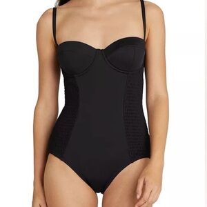 ❤️Kate Spade❤️ Black One Piece UW Swimsuit NWT Sz XL❤️